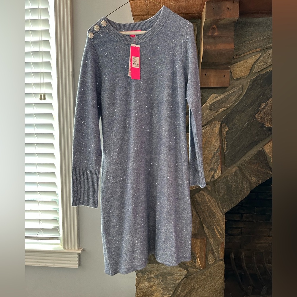 New with tags Size L Lilly Pulitzer sweater dress